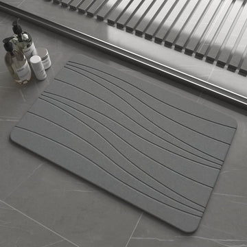 Fast Drying Stone Bath Mats, Diatomaceous Earth Bath Mat, Rugs