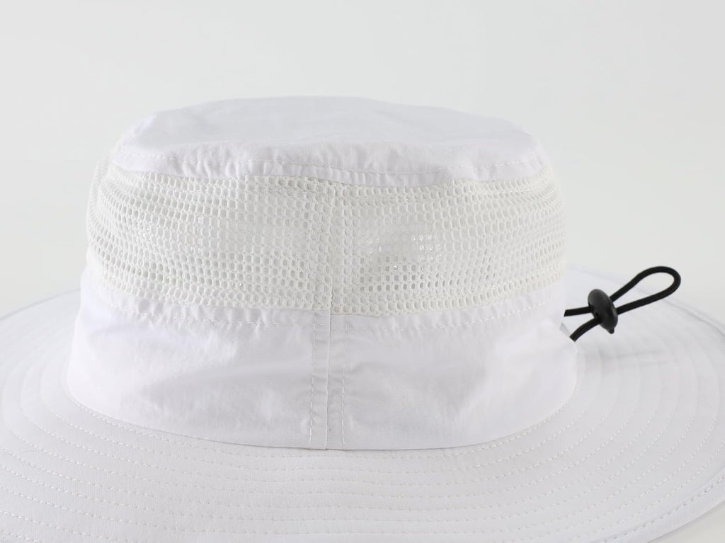 UPF50+ Kids Wide Brim Sun Hat for Boys Girls UV Protection Hat Mesh Wide Brim Fishing Hat Beach Water Bucket Hat