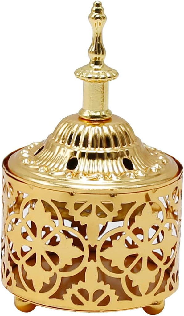 Arabic Incense Burner Metal Vintage Incense Holder Aroma Incense Burner Iron Art Incensestick Decorative Incense