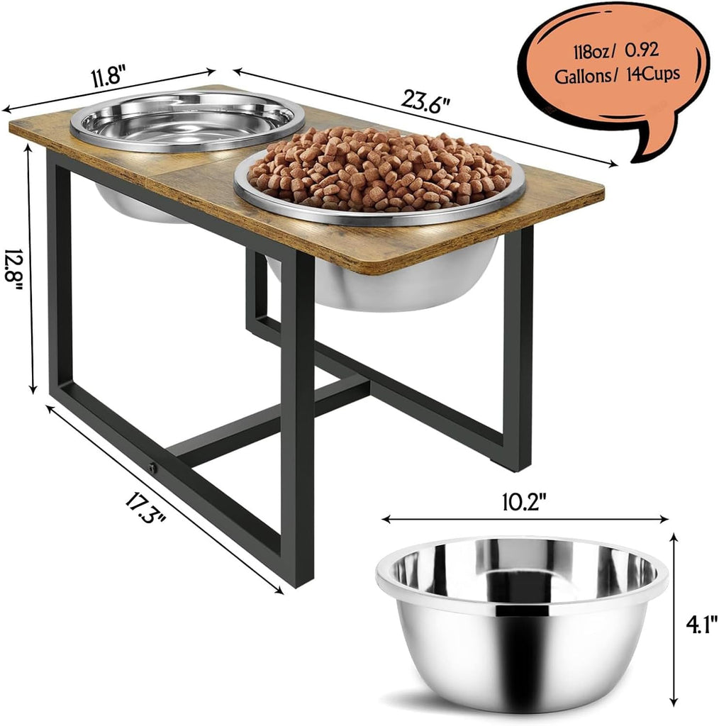 Elevated Dog Bowls, Raised Dog Bowls Stand for Large Dogs