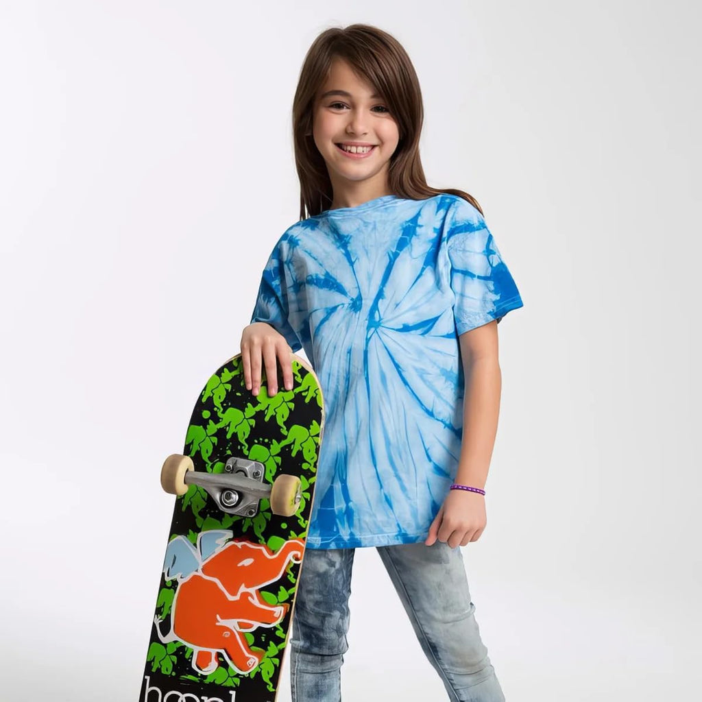 Short Sleeve Tie Dye T-Shirts for Boys and Girls - Tie Dye T Shirts for Little Kids & Big Kids