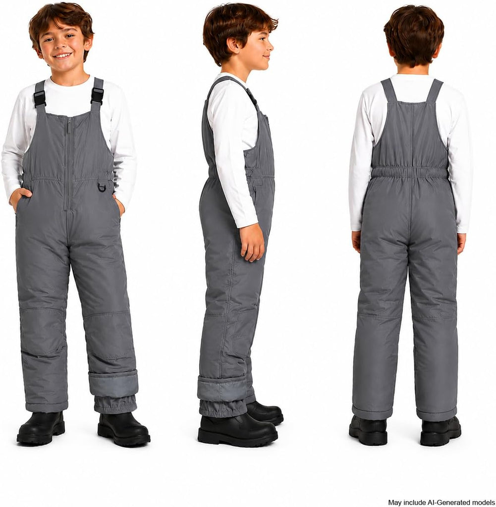 Hero Kids Snow Bibs Waterproof Insulated Bib Overalls