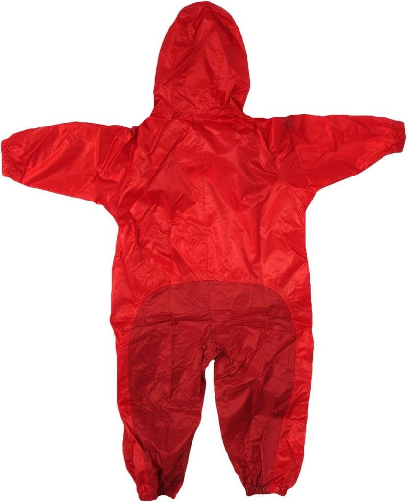 Muddy Buddy Kids Waterproof Rain Suit One-Piece Coverall, Dual Zippers, Sealed Seams, Reinforced Knees - Boys & Girls