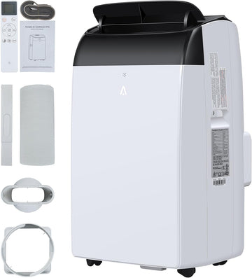 12000 BTU Portable Air Conditioners with Remote Control, 3-in-1 Free Standing Cooling AC Unit with Fan & Dehumidifier