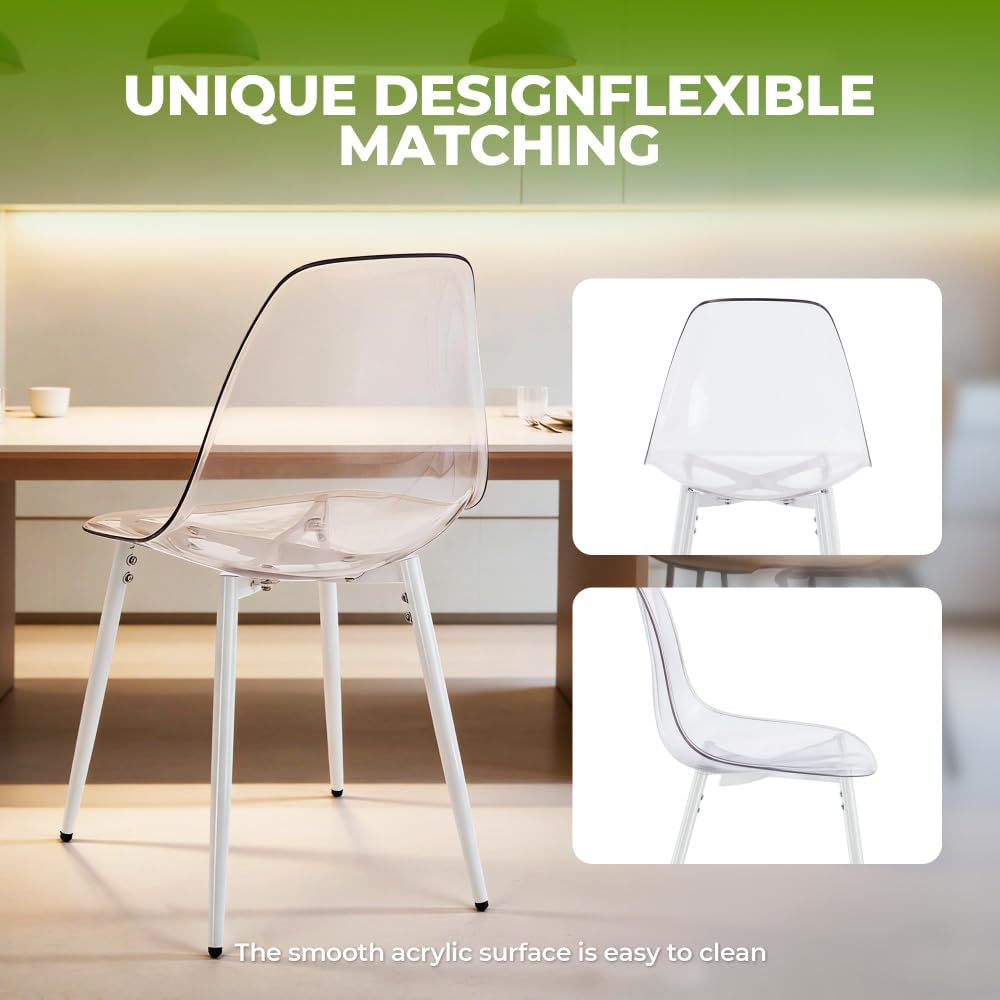 Pet Chair Set, 4-Piece White Small Animal Seats and Mini Lounge Chairs for Cats and Dogs, Indoor Pet Furniture