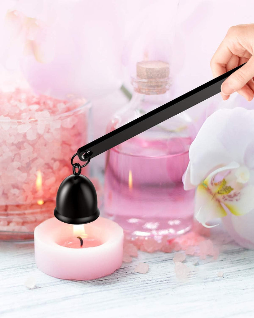3 in 1 Candle Wick Trimmer Set, Snuffer, Dipper, Cutter, Black