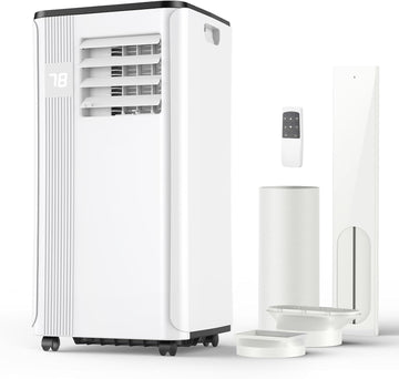 Portable Air Conditioners - 2026 Upgraded 10000 BTU Portable AC for Room up to 450 Sq. Ft