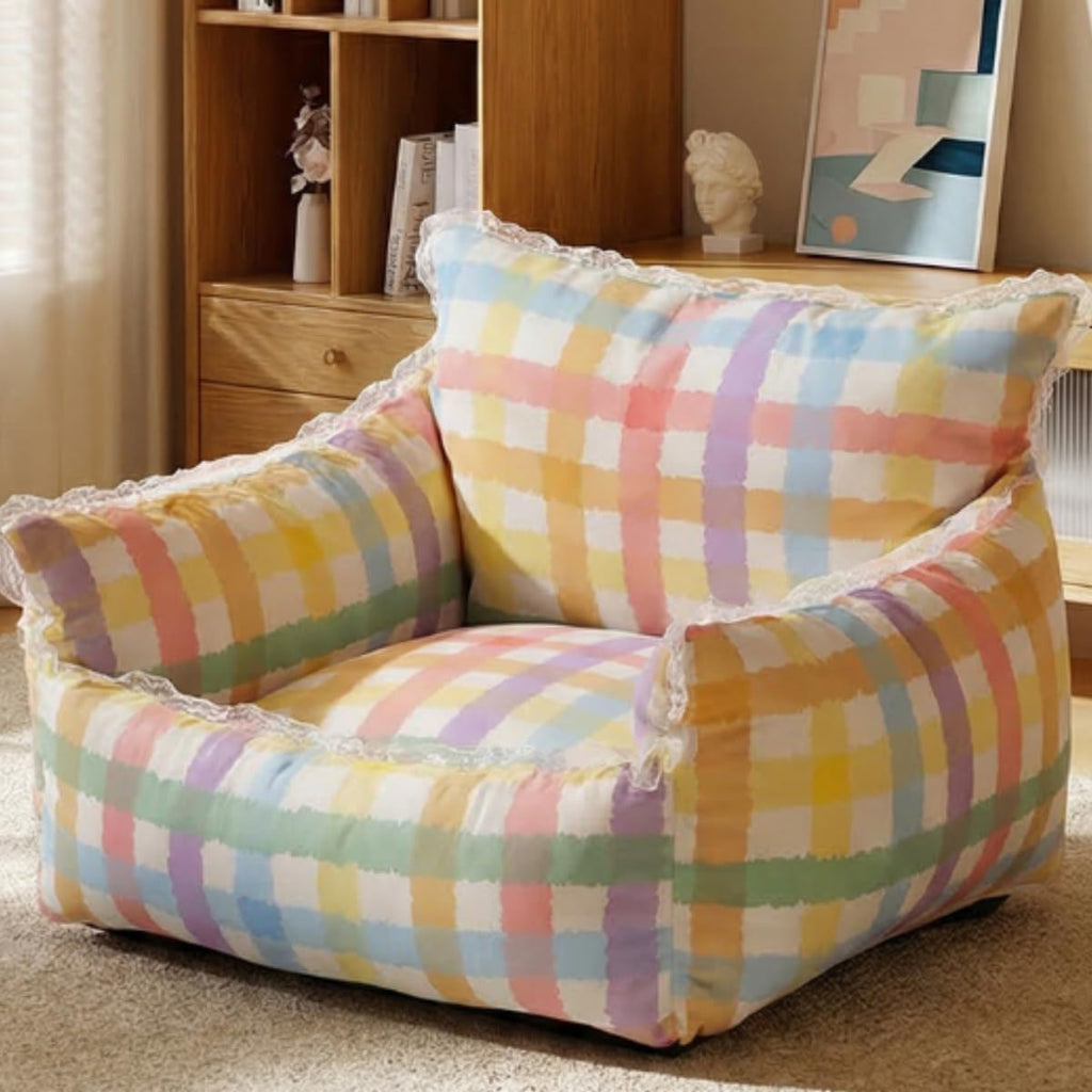 Cat Sofa Bed, Dog Beds for Small Dogs, Cut Pet Couch Bed for Indoor Cats Puppy Kitten (M)