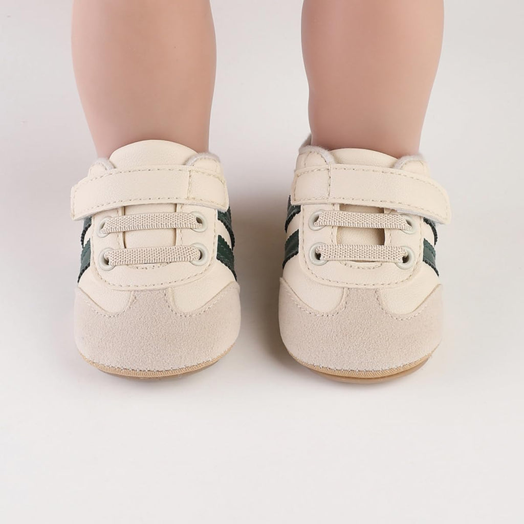 Baby Boys Girls Sneakers Toddler Non-Slip Soft Rubber Sole First Walking Shoes Infant Newborn Crib Dress Shoes