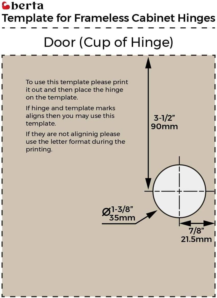 6-Pack Full Overlay Frameless Soft-Close European Hinges, 110° 3D Adjustable, Clip-On Concealed Kitchen Cabinet Door