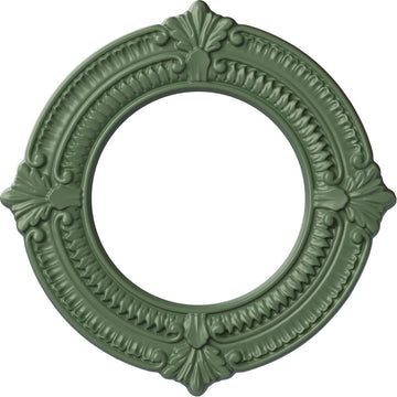Benson Ceiling Medallion, Athenian Green