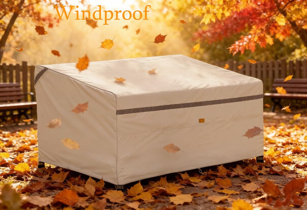 Patio Sofa Cover 2-Seater & Outdoor Couch Cover Waterproof