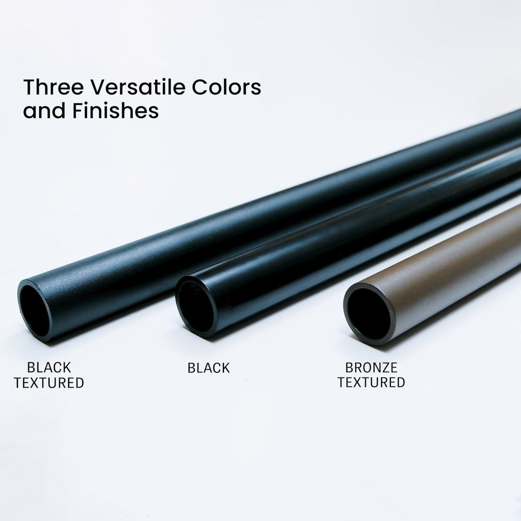 Aluminum Handrail for Indoor or Outdoor Steps and Stairs - Hand Rails for Elderly - DIY Complete Stair Railing Kit