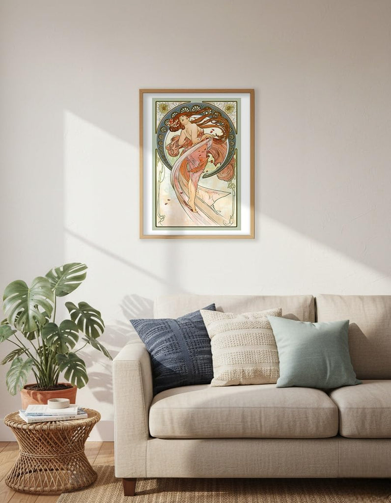 Dance - Art Nouveau Beauty Poster Print