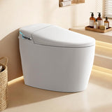 Smart Toilet with Bidet Built-in: Bidet Toilet with 4 Washing Modes Child Friendly, Toilet Bidet with Heated Seat