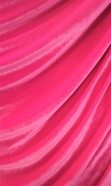Fabric, 60" Wide, by The Yard, 1 Qty = 1 Yard (5 Yard, Fuschia)