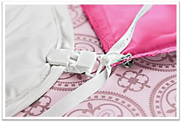 NEW! Duvet Clips to Secure Inserts- Complete Sleep Tight Bedding System- Includes Duvet Insert Clips and Pin Ties