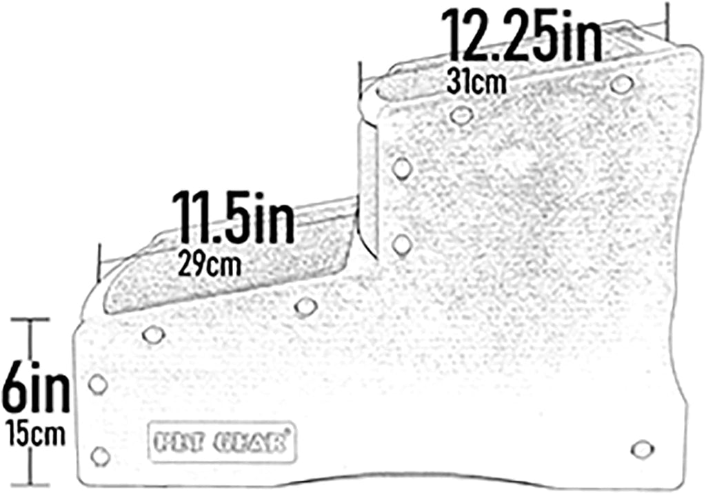 Pet Stairs, Sand Dune, 2 Step