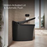 K-5401-PA Veil Dual Flush One Piece Elongated Chair Height Intelligent Toilet - Seat Included with Quiet Close Lid