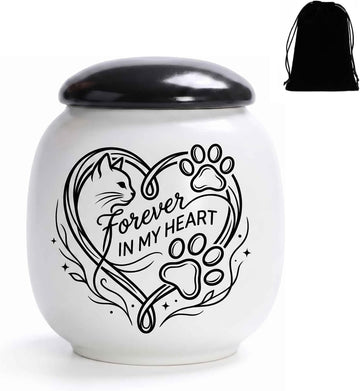 Cat Urn for Ashes, Pet Memorial Keepsake Cremation Urn