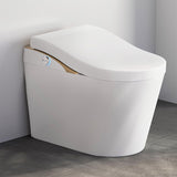 WinZo Modern Smart Toilet with Bidet, One-Piece Elongated, Porcelain, Auto Flush, Heated Seat, Warm Air Drying