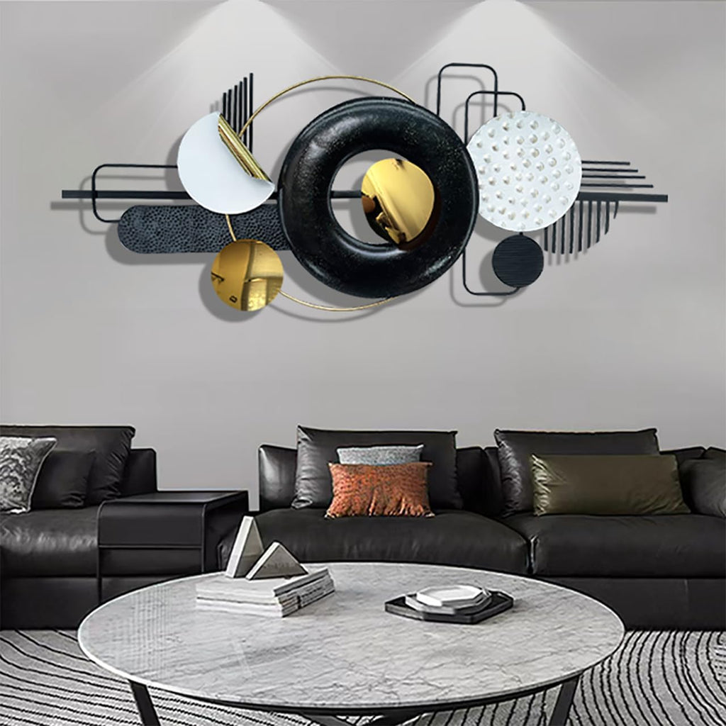 Large Metal Wall Art,Modern Decor 59 x 25