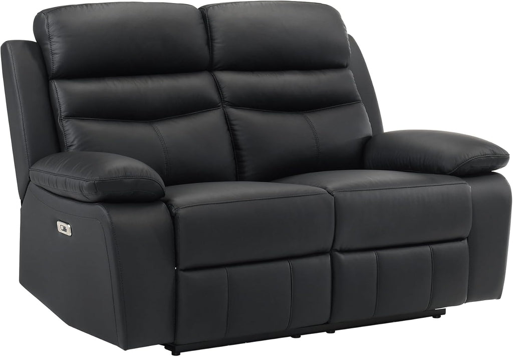 Lexicon Recliner Sofa for Living Room, Double Reclining RV Couch