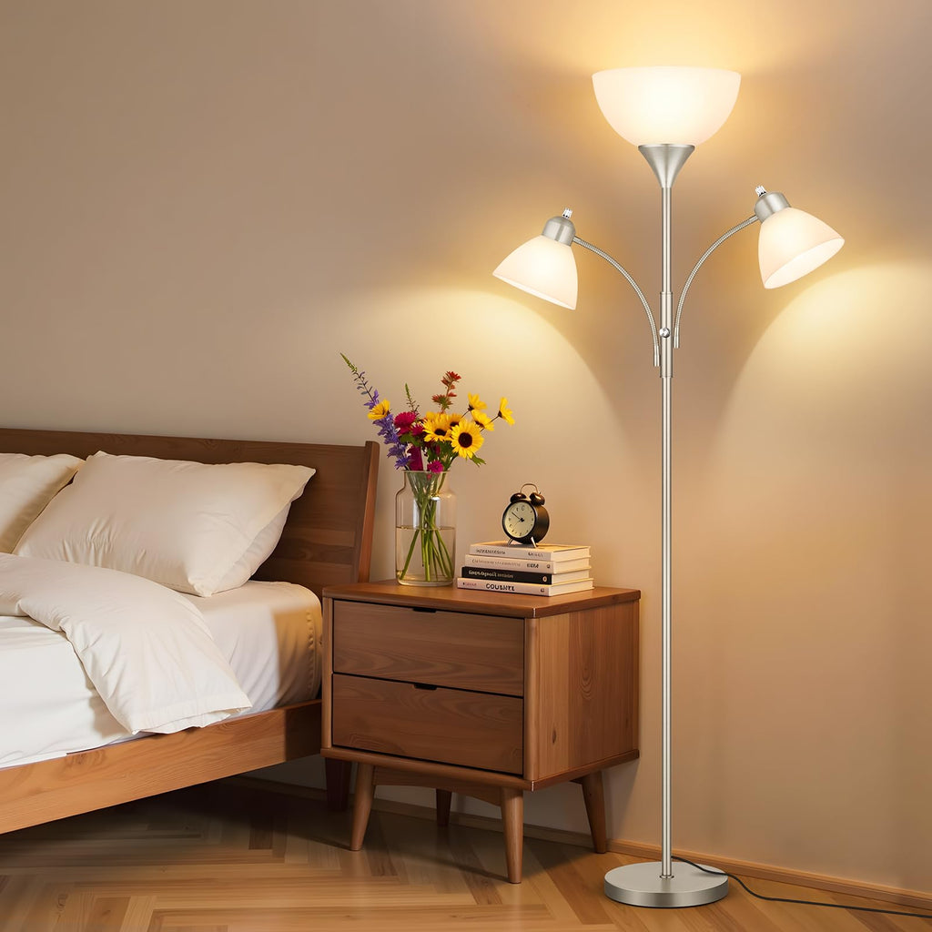Torchiere Floor Lamps,72" Dimmable Reading Lamp