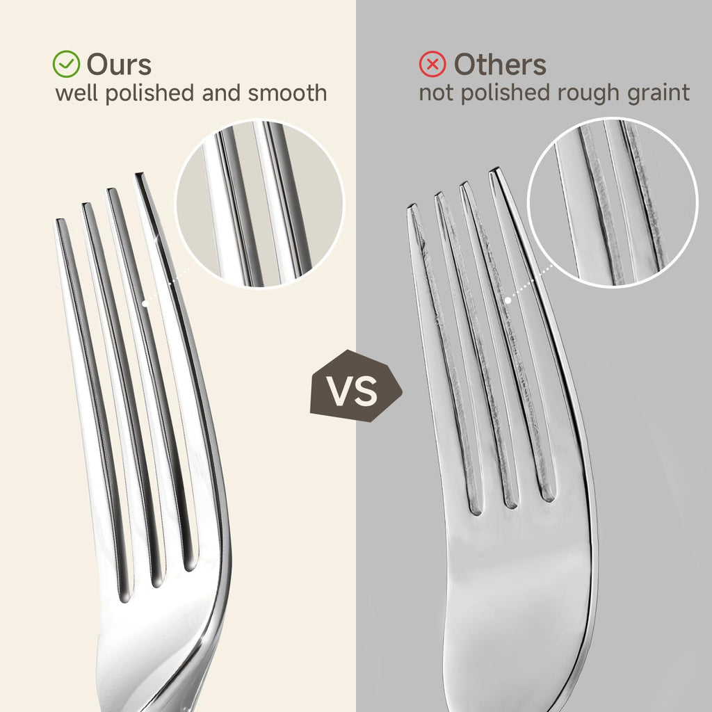 Silverware Set for 8,18/10 Stainless Steel Flatware Set,Cutlery Utensil Set