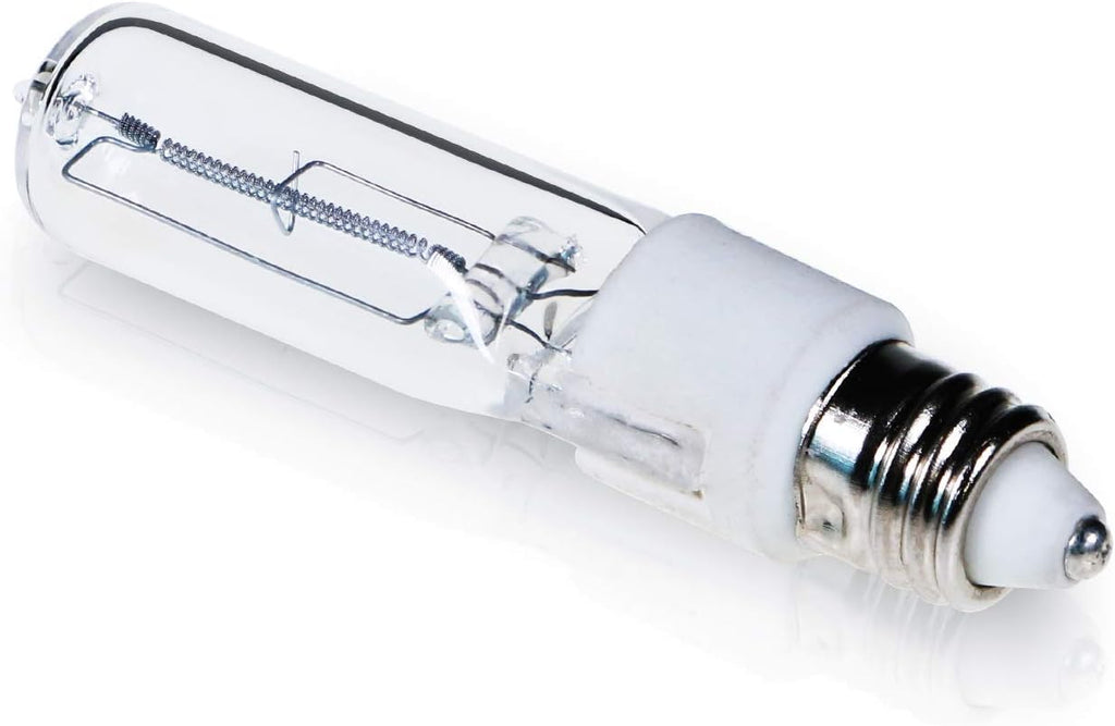 JDE11 100W Halogen Bulb,E11 Mini Base,Dimmable,T4 Bulb,2800K,4-Pack