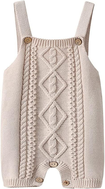 Infant Baby Knit Romper Overalls Clothing Unisex Cute Love One-Pieces Jumpsuit Outfit Clothes Outfits