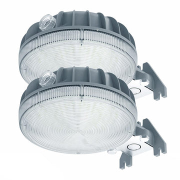 Dusk to Dawn Outdoor Lighting LED Barn Light Security Lights, 42W 4000K Daylight, AC, ETL Listed