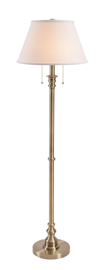 Spyglass Floor Lamps, Medium, Antique Brass Finish