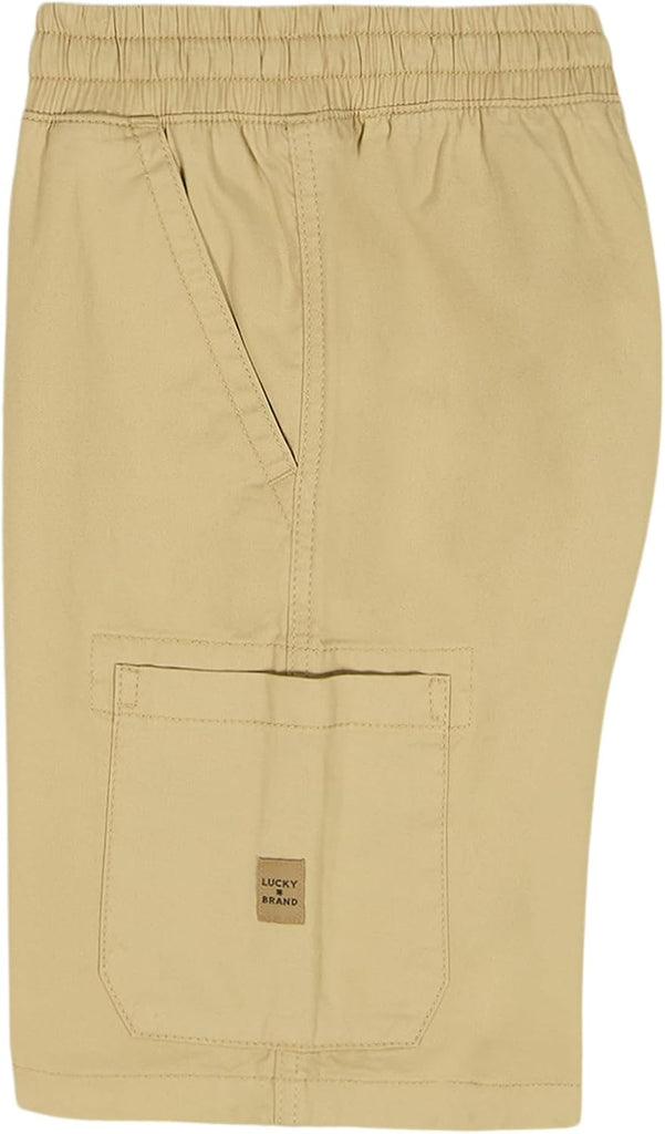 Boys' Pull-on Cargo Shorts, Drawstring Closure