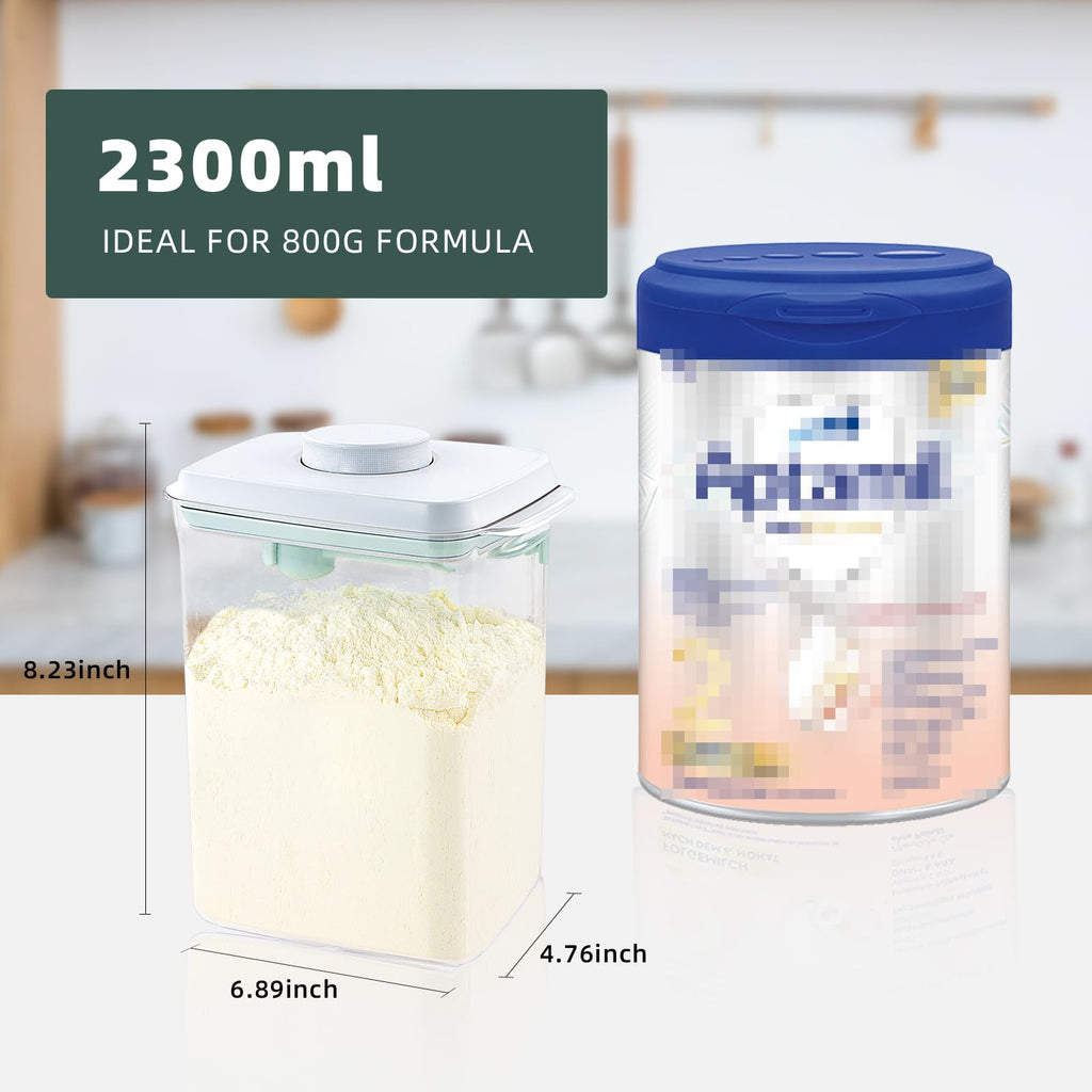 Formula Container, 2300ml Airtight Milk Powder Canister