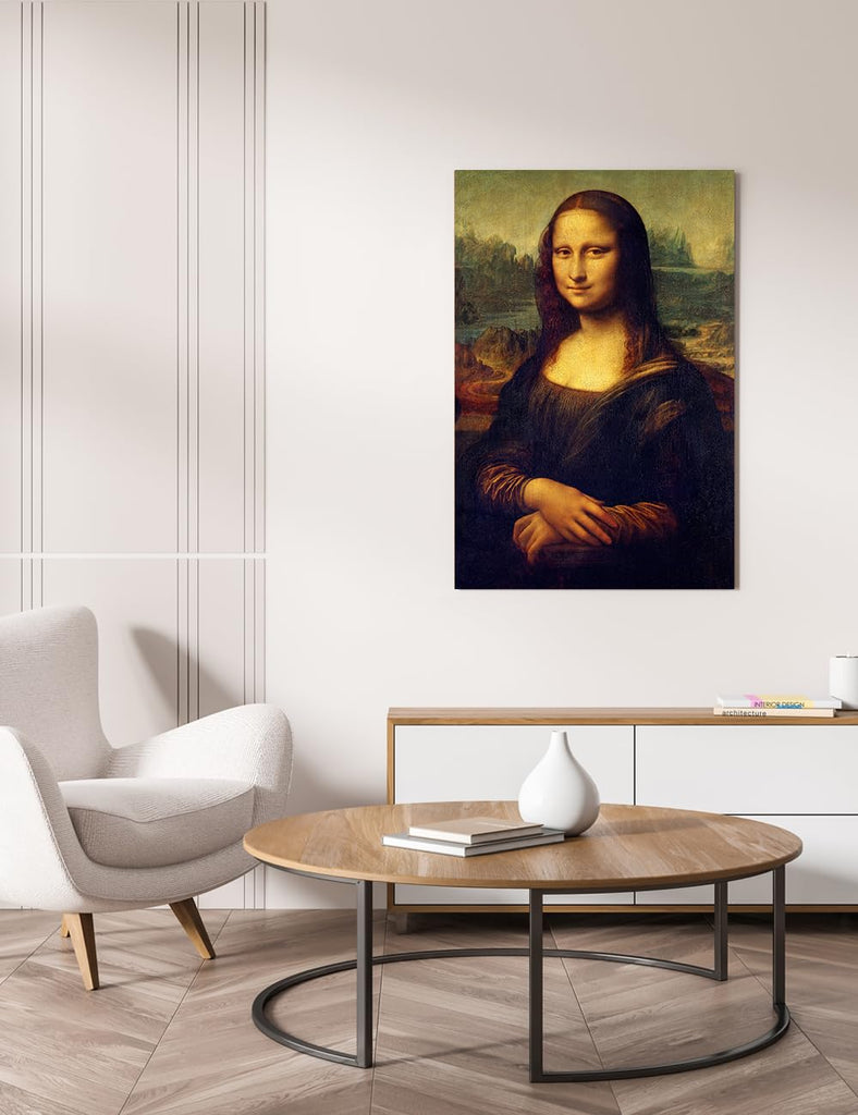 Mona Lisa Canvas Wall Art, Gallery Wrapped, 20x30