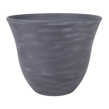 15" Honeysuckle Planter in Zinc