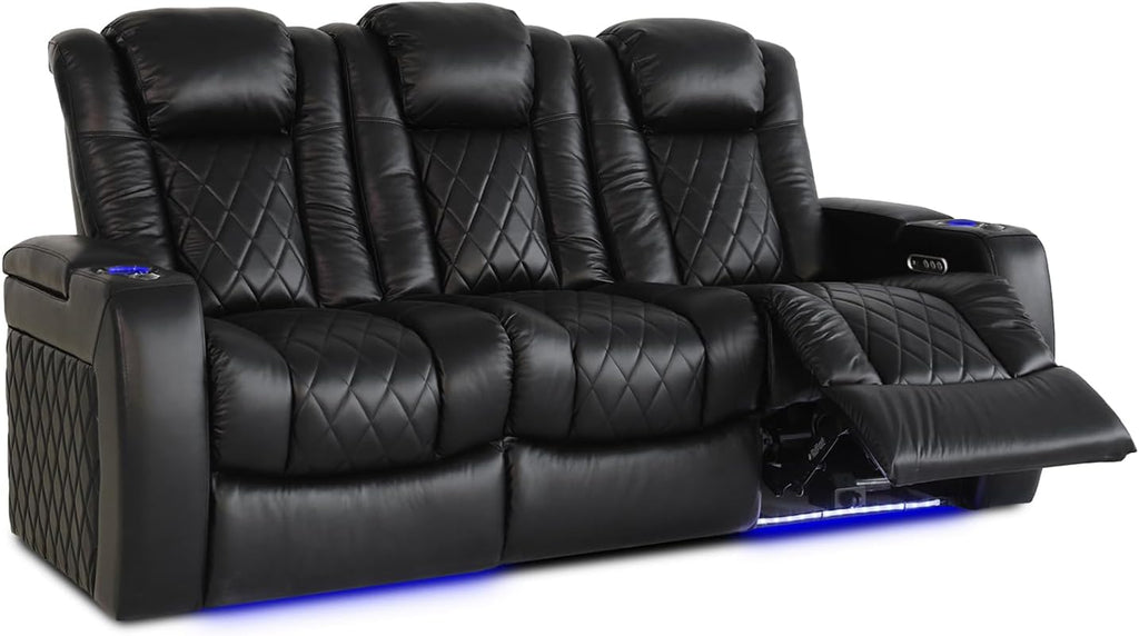 Home Theater Seating Tuscany 2025 3-Seat Power Recliner with Center Console