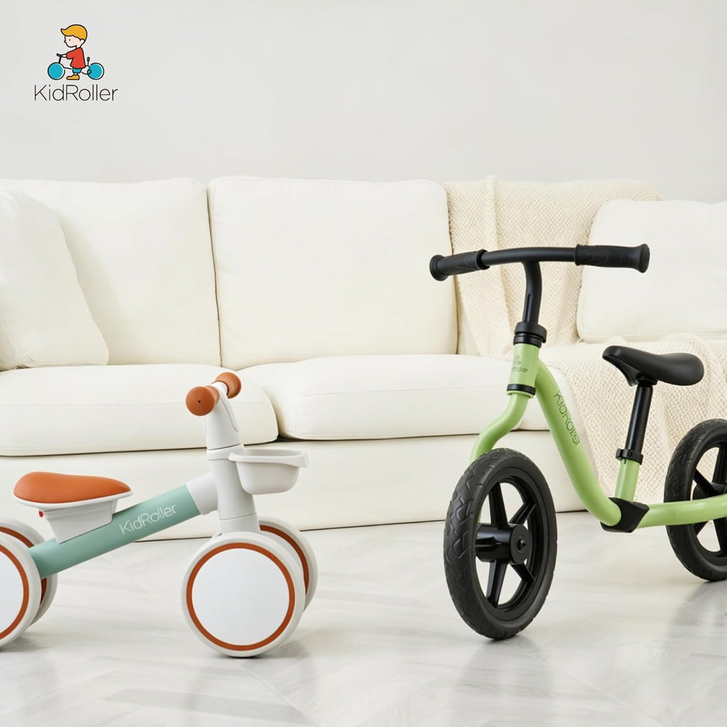 Kid's Balance Bikes for 1 Year Old Boys and Girls, 12-36 Months Toddler Ride-on with Adjustable Seat and a Front