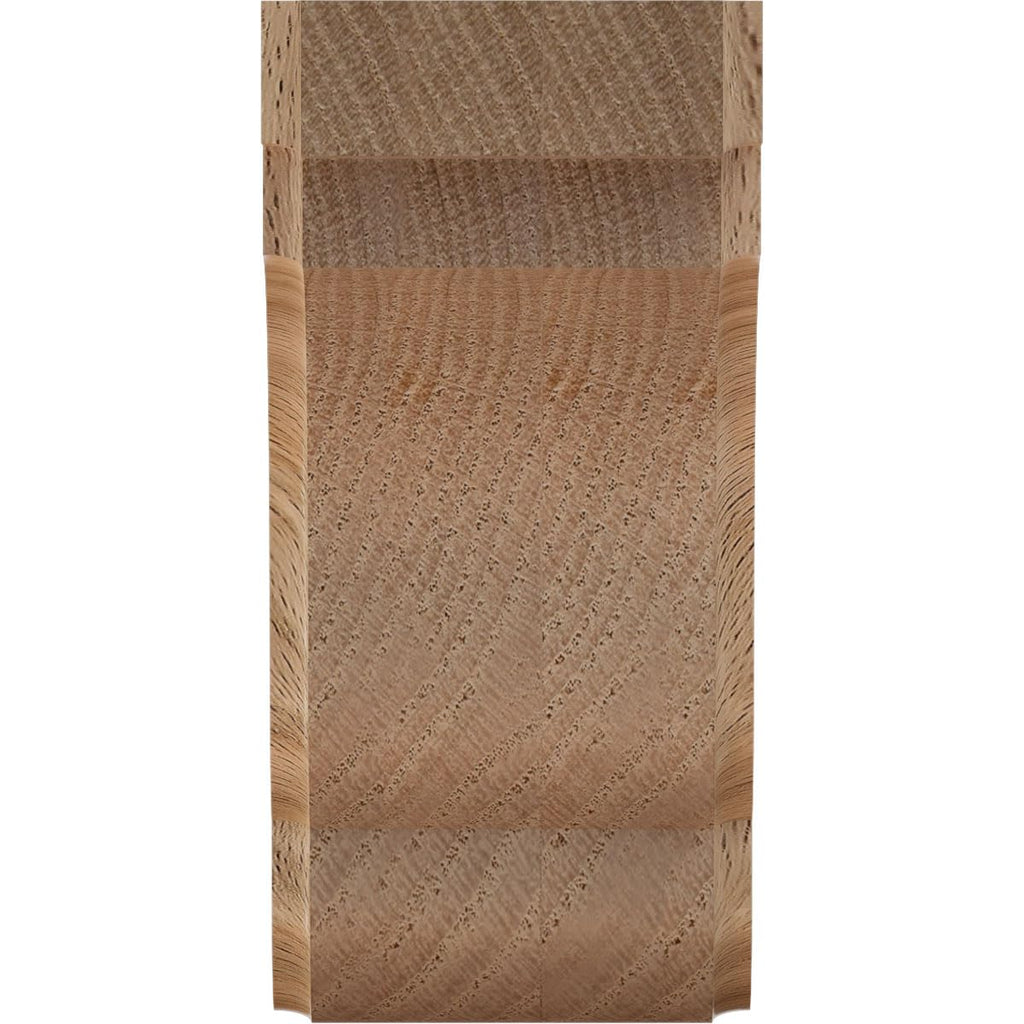 Bedford Wood Brackets, 5 1/4"W x 8 1/2"D x 11"H , Red Oak