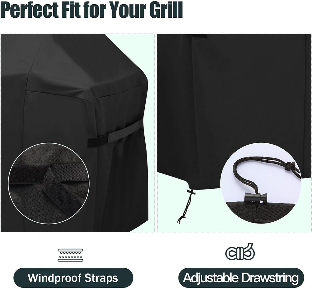 48 Inch Premium Grill Cover for Weber Spirit 200 Series & Spirit 300 Series | 1000D Heavy Duty Waterproof UV