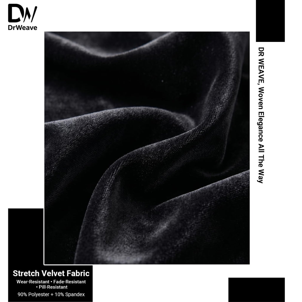Fabric by the Yard Black 60 Inch Wide 1 Yard