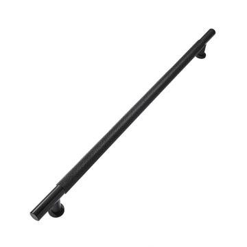 24 Inch(610mm) Soild Knurled Appliance Pulls Matte Black Cabinet Pulls Drawer Pulls Kitchen Hardware Kitchen