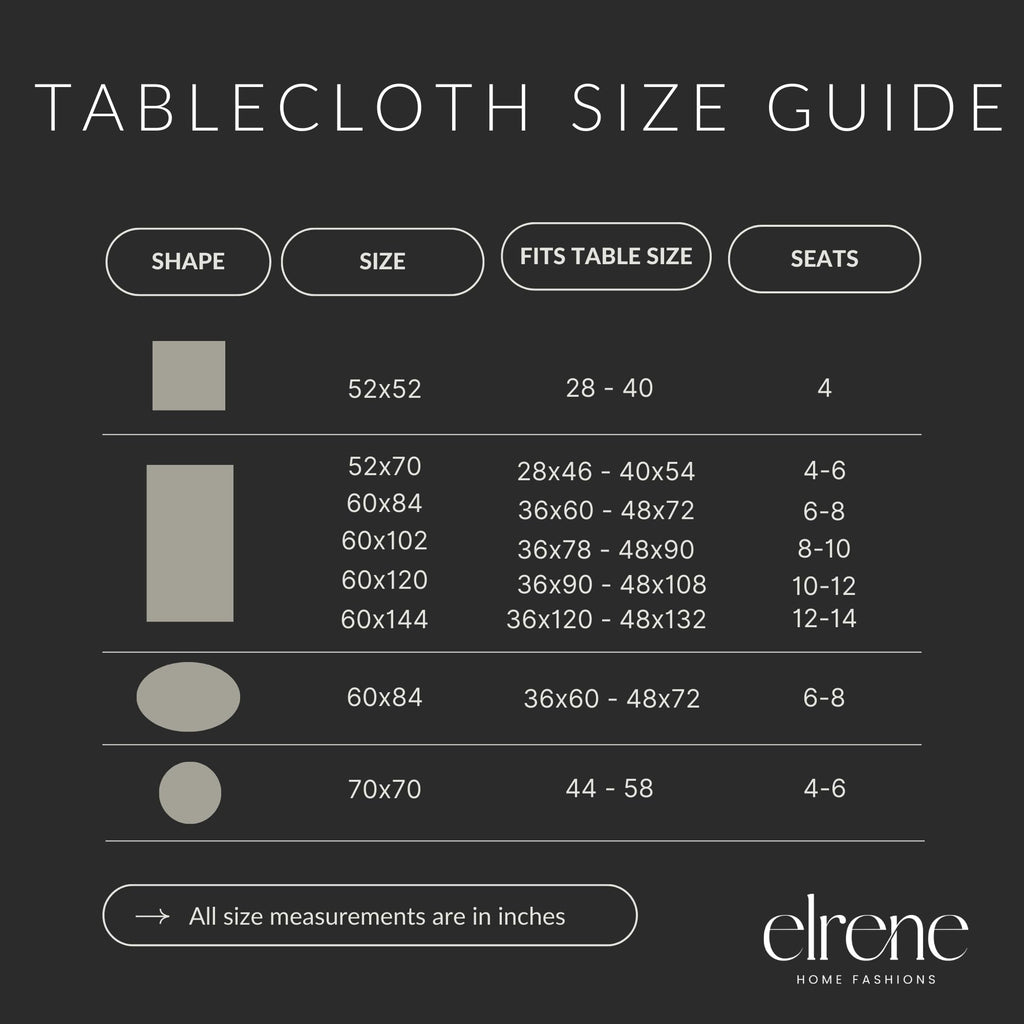 Holiday Tree Trimmings Tablecloth, Multicolor - 60" W x 120" L
