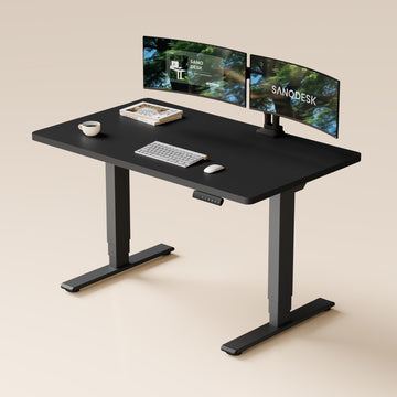Dual Motor Standing Desk 220lbs Height Adjustable Desk