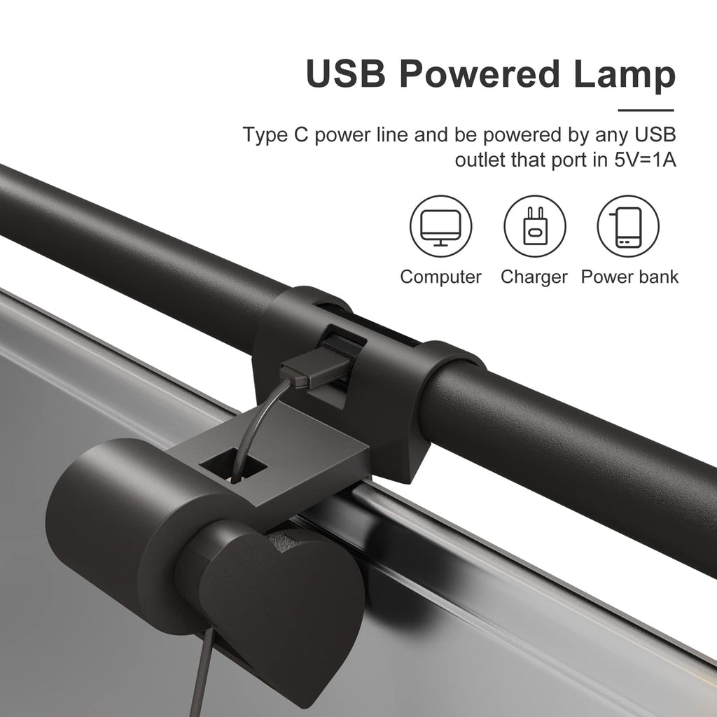 16.14" Monitor Light Bar,250LM USB LED Desk Lamp,Home Office Gaming