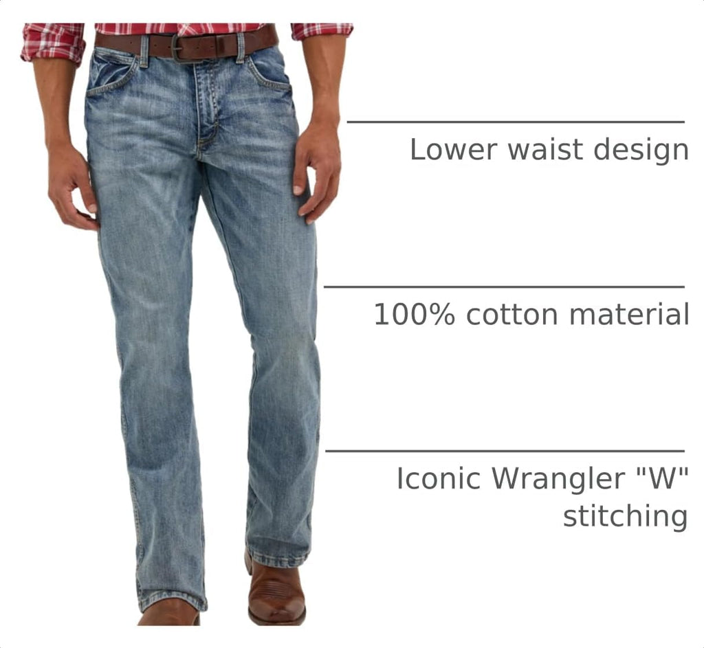 Boys' Retro Slim Fit Boot Cut Jean