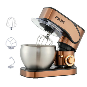 Stainless Steel 6-Speed 7.4QT Stand Mixer, Rose Gold