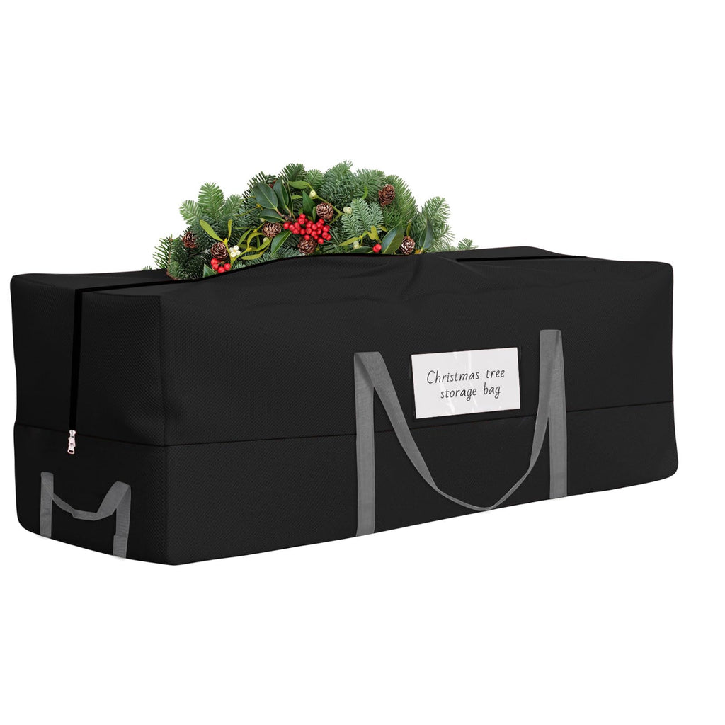 Christmas Tree Storage Bag, Fits Up 10 Ft Tall Artificial Trees, Heavy-Duty 600D Oxford Tree Bag with Reinforced