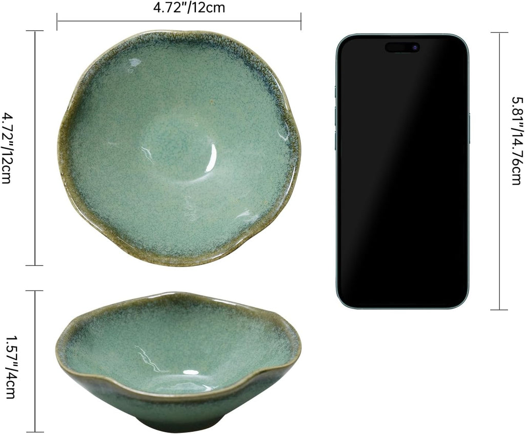 4.7" Small Decorative Bowl, Small Key Bowl, Ceramic Potpourri Bowl